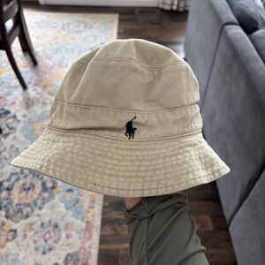 Polo by Ralph Lauren Beige Bucket Hat kids medium